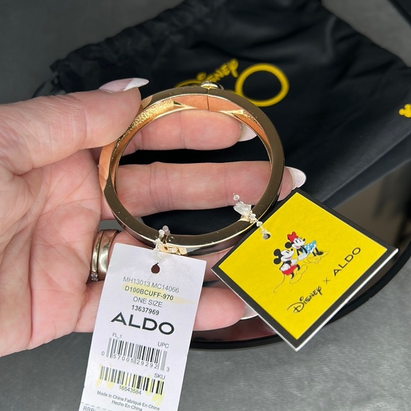 DISNEY x ALDO | Limited Edition Cuff Bracelet in Black-Gold Multi - Picture 3 of 4